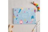 Caderno de Desenho Infantil Sereia