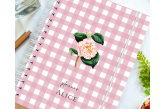 Caderno Personalizado Floral