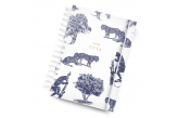 Caderno Personalizado Toile de Jouy