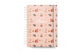 Caderno Infantil Personalizado Rosa