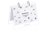 Calendário de Mesa Personalizado 2025