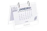 Calendário de Mesa Personalizado 2025