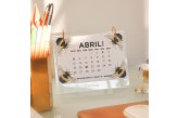 calendário-de-mesa-personalizado-abelha-ambientado-interno
