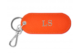 Chaveiro Personalizado Couro Oval