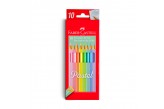 Lápis de Cor Triangular Pastel Faber Castell Personalizado