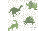 Caderno de Desenho Infantil Dino