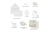 Kit Papelaria Infantil Animais