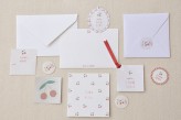 Kit Papelaria Infantil Cereja