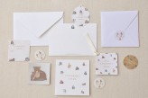 Kit Papelaria Infantil Família Animais