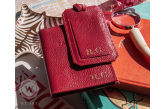 Porta Passaporte & Tag de Mala Vermelho Cartier