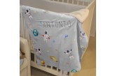 Manta Infantil Estampa Astronauta