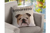 Almofada Personalizada Pet Bulldog Inglês