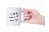 Caneca Frase Trust The Timing