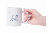 Caneca Frase Bicicleta