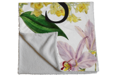 Manta Personalizada Estampa Floral Mãe