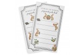 Menu Páscoa Personalizado Coelhos Pomar