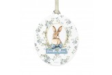 Tag Nome Personalizada Páscoa Blue liberty