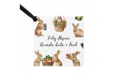 Tag Presente de Páscoa Coelhos Pomar