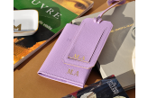 Porta Passaporte & Tag de Mala Lilás