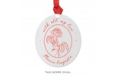 Tag Nome Love personalizada 