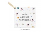Tag Presente Personalizada Infantil Astronauta