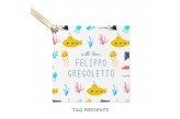 Tag Presente Personalizada Infantil Mar