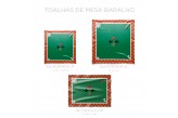 Toalha de Mesa Baralho Play